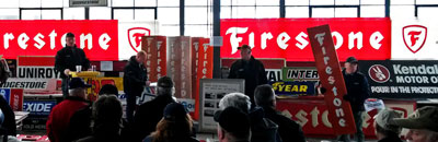 March 1, 2014 - Auctioneer Scott Vander Kolk of Vander Kolk Auction sells signage at the McGraw auction at 141 Wealthy St Grand Rapids, Michigan