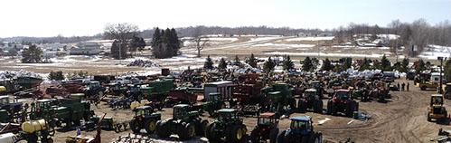 Vander Kolk Auction and Appraisal conducts one of the largest farm equipment auction in the state every year in Big Rapids, Michiga